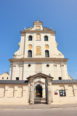 Fototapeta na wymiar Church of Saint Josaphat in Zhovkva, Ukraine