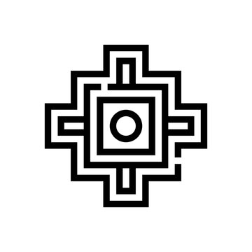 chakana line icon