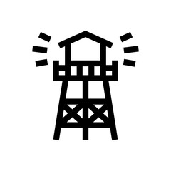 observation post line icon