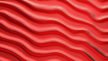 a wavy looking texture in a red background, ,AI generated