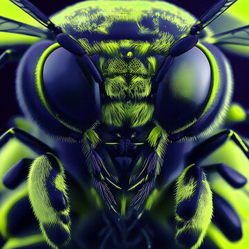 A close up of a bug
