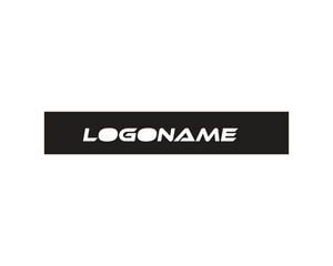 Fototapeta premium LOGONAME creative logo design element