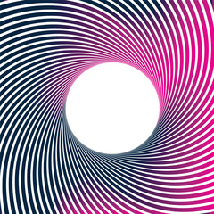 Abstract spiral background. Optical illusion. Vector illustration.