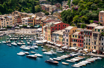 view of the town of Portofino