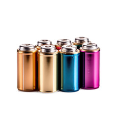 Batteries , isolated on transparent background, PNG