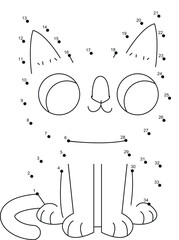 Halloween Dot to Dot Coloring pages