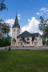 Fototapeta na wymiar Arvidsjaur Church, Arvidsjaur, Sweden