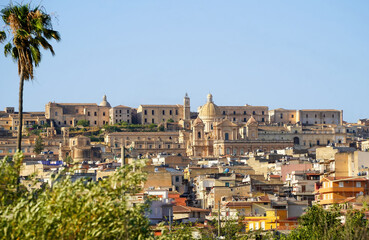 Fototapeta premium Panorama of Noto town in Sicily