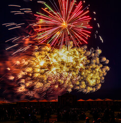fireworks over spike island 