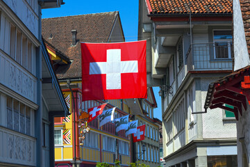 Altstadt Appenzell, Schweiz
