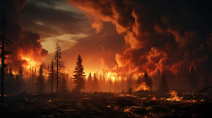 Devastating Wildfires