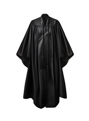 Graduation Gown Isolated On White Background