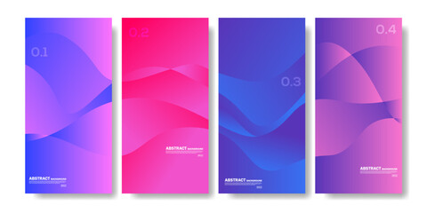 Obraz na płótnie Canvas Social media template soft gradient colors perfect for banner, flyer, flayer, background etc