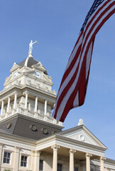 Historic Bell County Courthouse Located in Downtown Belton TX