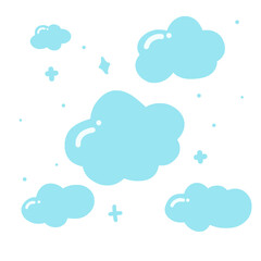 blue sky with clouds