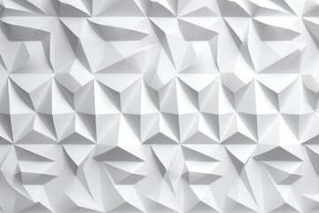 Abstract geometric background from white triangles.