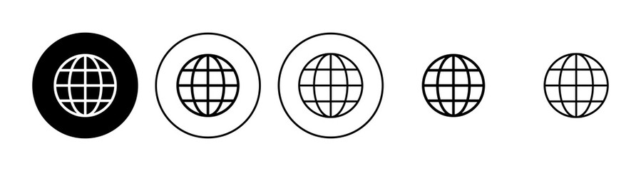 Web icon set. go to web icon. web click icon