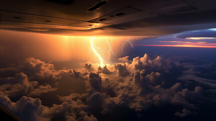 The dynamic and luminous nature of a lightning bolt
