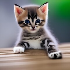 Fototapeta premium portrait of a cat