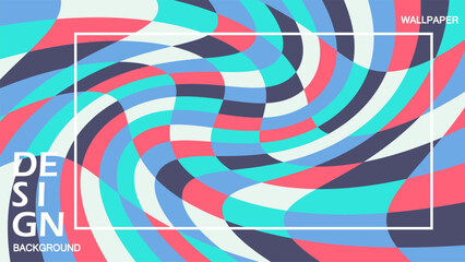 Design wallpaper fabric abstract colorful. Vector illustration. modern and shape style.