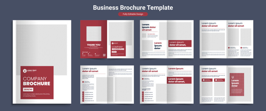 Creative Corporate Business Magazine, Proposal, And Product Catalog Profile Brochure Layout Template Design