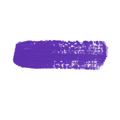 Abstract Gouache Purple Paint Stroke