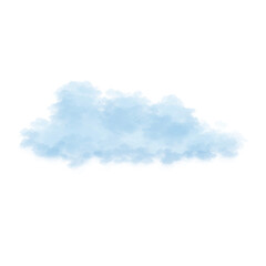 Cloud Watercolor Style