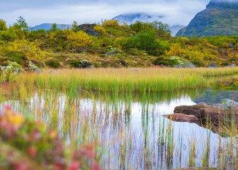 Norwegian Lake Landcape