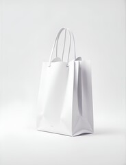 white paper bag
