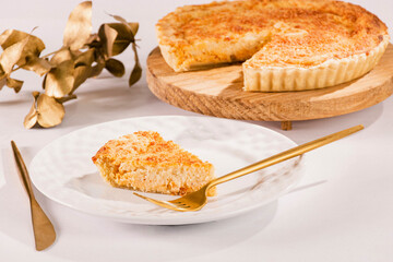 pie on a plate