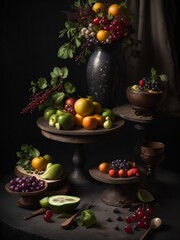 Obraz na płótnie Canvas Fruits for a healthy life