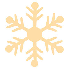 snowflake on a white background