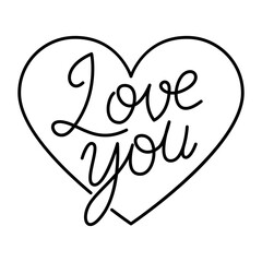 Vector Cute Saint Valentine Heart Icon Isolated