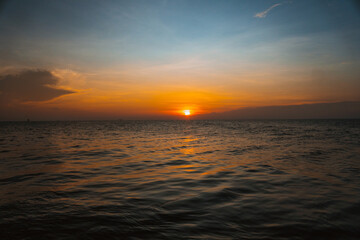 Obraz premium sunset at sea