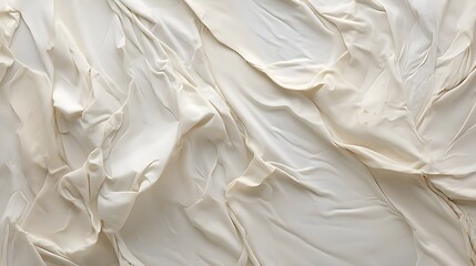 crumpled white cloth texture background. 8k resolution best quality