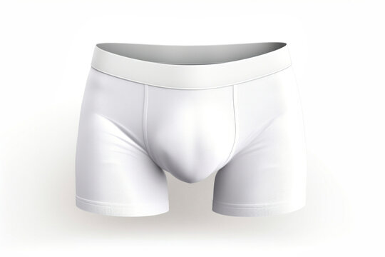 white under pants isolated on white