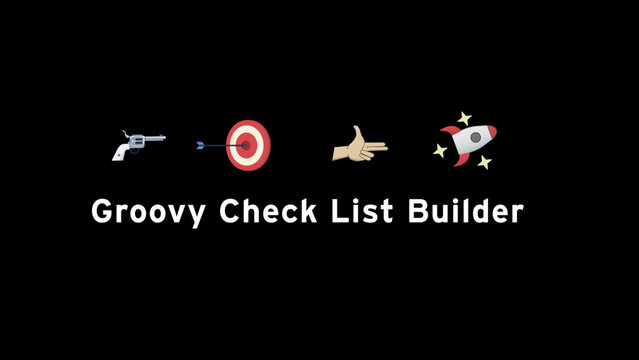 Groovy Check List Builder