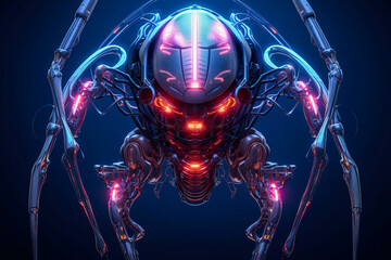 robotic form of an extraterrestrial
