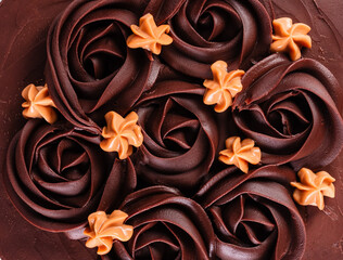 chocolate and rose