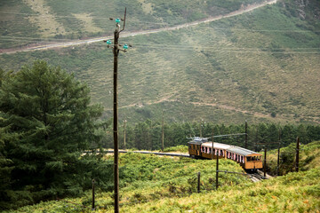 Le petit train de La Rhune au pays Basque 