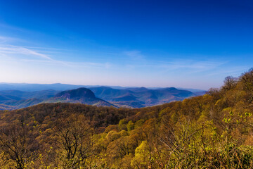 Obraz premium Blue Ridge Parkway in North Carolina, USA