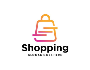 Fototapeta premium Online Shop logo designs template, Phone Shop logo symbol icon, Logo template icon