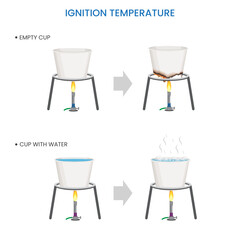 The minimum temperature required for a substance to ignite spontaneously is known as Ignition temperature. It is very Crucial for understanding fire behavior.