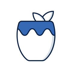  Cocunet Juice icon, Vector Stock illustration.