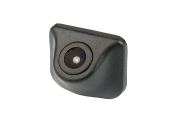 Obraz premium car rear view camera isolated on white background