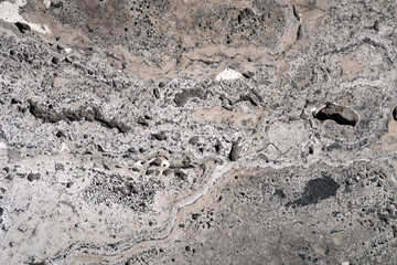 Travertin, polierte Platte - travertine, polished plate