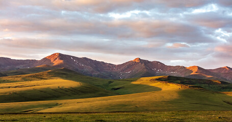 Fototapeta premium landscape in the morning