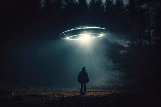 Alien Abduction: UFO in the Night Sky