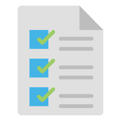 Fototapeta premium Checklist Icon