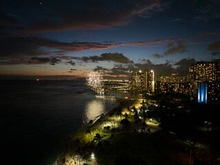 Fireworks in Hawaii